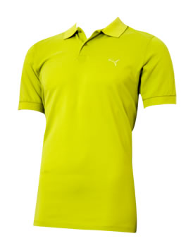 puma Golf 2009 Plain Pique Polo Bright Green