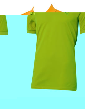 puma Golf 2009 Plain Pique Polo Flame Orange