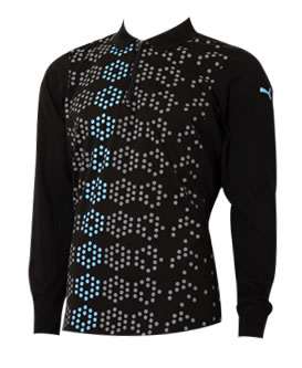 Golf Autumn/Winter 09 Long Sleeve Polo Black