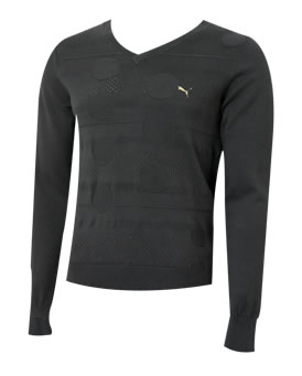 puma Golf Knitted Sweater Dark Shadow
