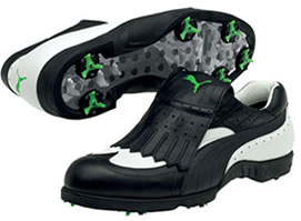 Golf Leere Golf Shoe Black/White