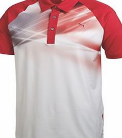 Puma Golf Mens Raglan Graphic Polo Shirt 2014