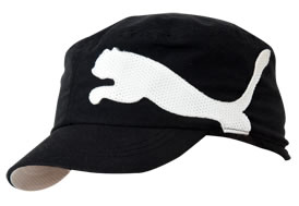 Puma Golf Military Cap Black/White