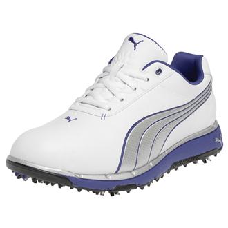 Puma Golf Puma Faas Trac Golf Shoes (White/Silver) 2012