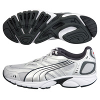 puma Hahmer Trainers - White/Silver/Red/Grey.