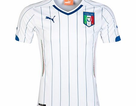 Puma Italy Away Shirt 2014/16 - Kids 744297-02