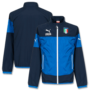 Puma Italy Boys Leisure Jacket - Navy/Royal 2014 2015