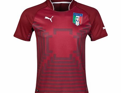 Puma Italy Home Goalkeeper Shirt 2014/16 - Kids