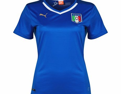 Puma Italy Home Shirt 2014/16 - Womens 744300-01