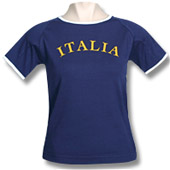 Puma Italy Womens Parola T-Shirt - Navy.