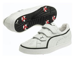 Jetsetter White/Black Golf Shoe