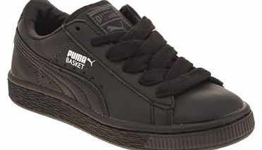Puma kids puma black basket unisex junior 2609207020