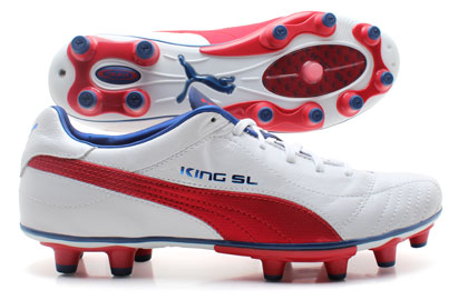 Puma King Finale SL I FG Football Boots White/Ribbon