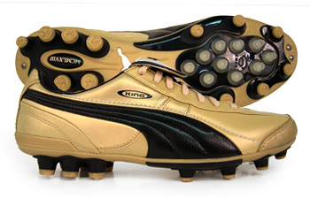 Puma King XL HG/3G Football Boots Team Gold/Black