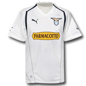 Puma Lazio Away Short Sleeve Shirt - 2004 - 2005.