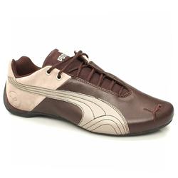 Puma Male Future Cat Lo P Too Leather Upper Fashion Trainers in Dark Brown