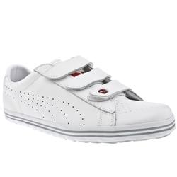 Puma Male Puma Referee Fot Ii V Leather Upper Fashion Trainers in White