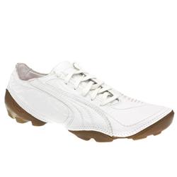 Puma Male V1.08 Leather Upper Fashion Trainers in White