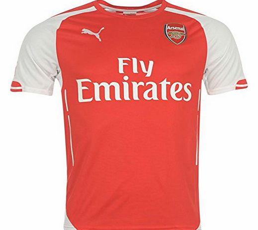 Puma Mens Arsenal Home Shirt 2014 2015 Red/White S
