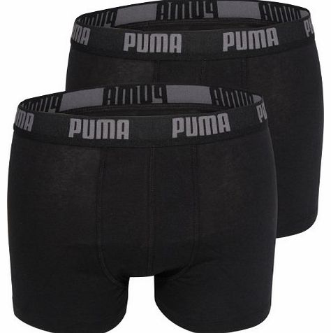 Puma Mens Basic Boxer - Black, Extra Large