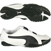 Puma Mens Mostro Classic L - White/Black/Silver.