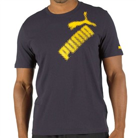 Puma Mens OPO Graphic T-Shirt New Navy
