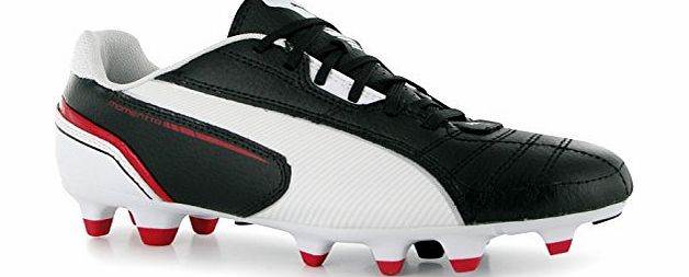 Puma Momentta FG Mens Football Boots (Black/Red, 11 UK)