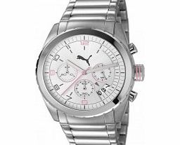 Puma Motorsport Cycle Metal Chronograph Silver