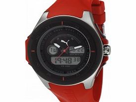 Puma Motorsport Fuel Black Red Watch
