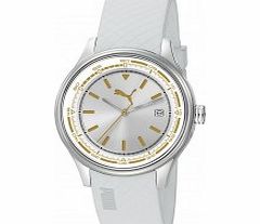 Puma Motorsport Wheel 3HD Silver White Watch