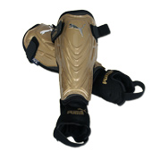 Puma Munito Shin Pad - Gold.