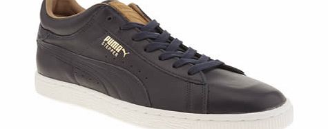 Puma Navy Stepper Classic Citi Series Trainers