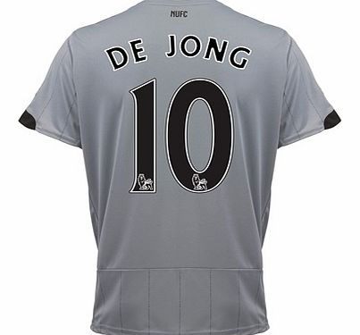 Newcastle United Away Shirt 2014/15 with De Jong