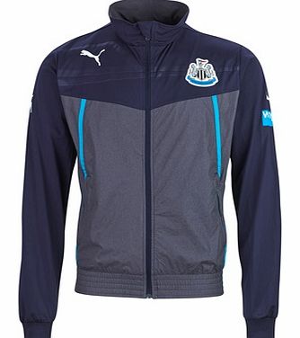 Puma Newcastle United Walkout Jacket - Navy/Dark Grey