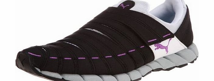 Puma Osu NM Womens Running Trainers - Shoes - Black and White-BLACK-4