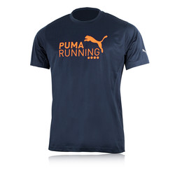 Puma PE Logo Short Sleeve Running T-Shirt PUM899