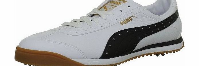 Puma PG Roma Golf Shoes White/Black 9