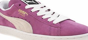 Puma Pink Suede Classic Trainers