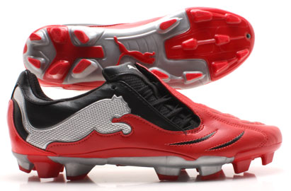 Puma PowerCat 3.10 FG Football Boots Red/Black