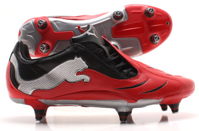 Puma PowerCat 3.10 SG Football Boots Red/Black