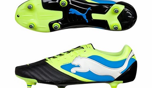 Puma PowerCat 3 Soft Ground Football Boots Black