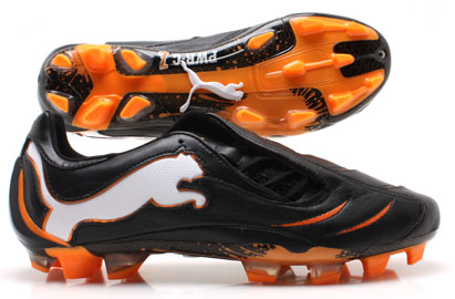 Powercat C 1.10 FG Football Boots Black/Orange