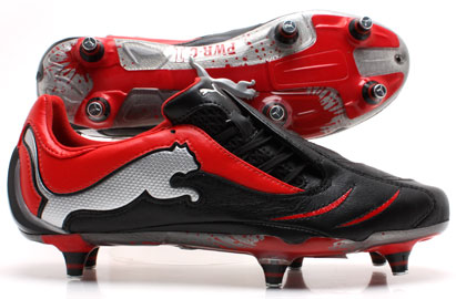 Powercat C 1.10 SG Football Boots Black/Red/Silver