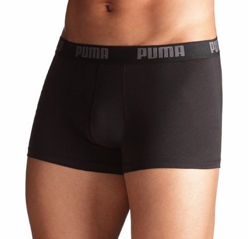 Puma  Basic Mens Boxer Shorts 2 Pairs black Size:M
