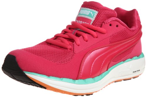 Puma  Faas 500 Ladies Running Shoes, Pink/White, UK6
