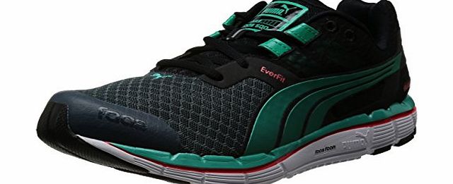 Puma  Mens FAAS 500 V3 Running Shoes Turbulence/Black/Pool Green/Grenadine 11 UK, 46 EU