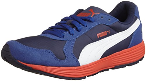 Puma  Mens Future ST Runner Peacoat/Limoges/White 10 UK, 44.5 EU