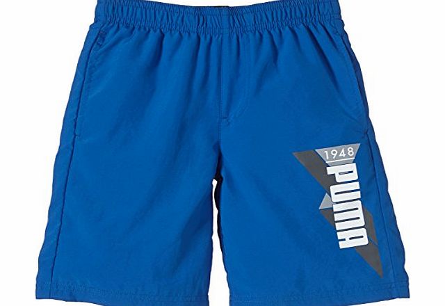 Puma  TD - Boys Woven Bermuda Shorts blue Nautical Blue Size:9 years