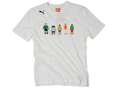 Puma Retro Sensible Soccer Graphic T-Shirt White
