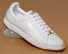 Puma Rotterdam White/Gum Leather Trainers
